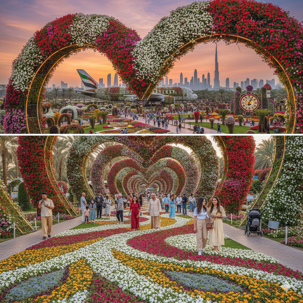 Wisata Dubai Miracle Garden
